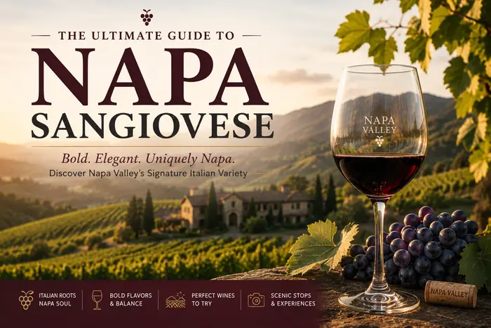 Napa Sangiovese: The Valley's Great Overlooked Grape