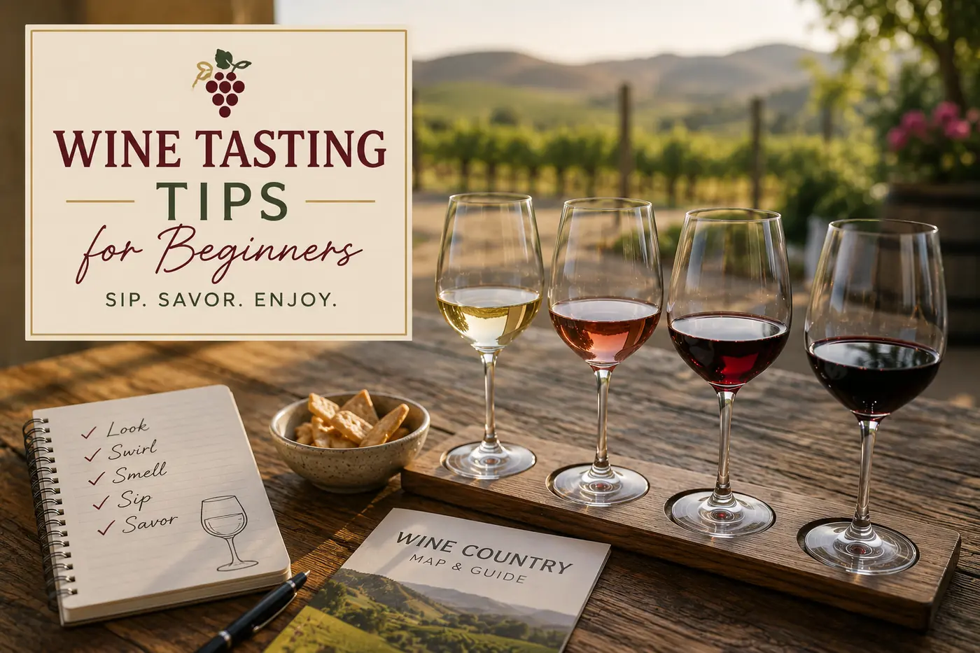 Wine Tasting for Beginners: 12 Tips That Will Transform Your First Visit